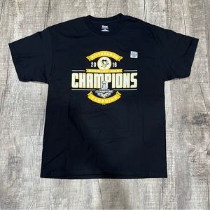 2016 Pittsburgh Penguins Stanley Cup Champions Tee deadstock